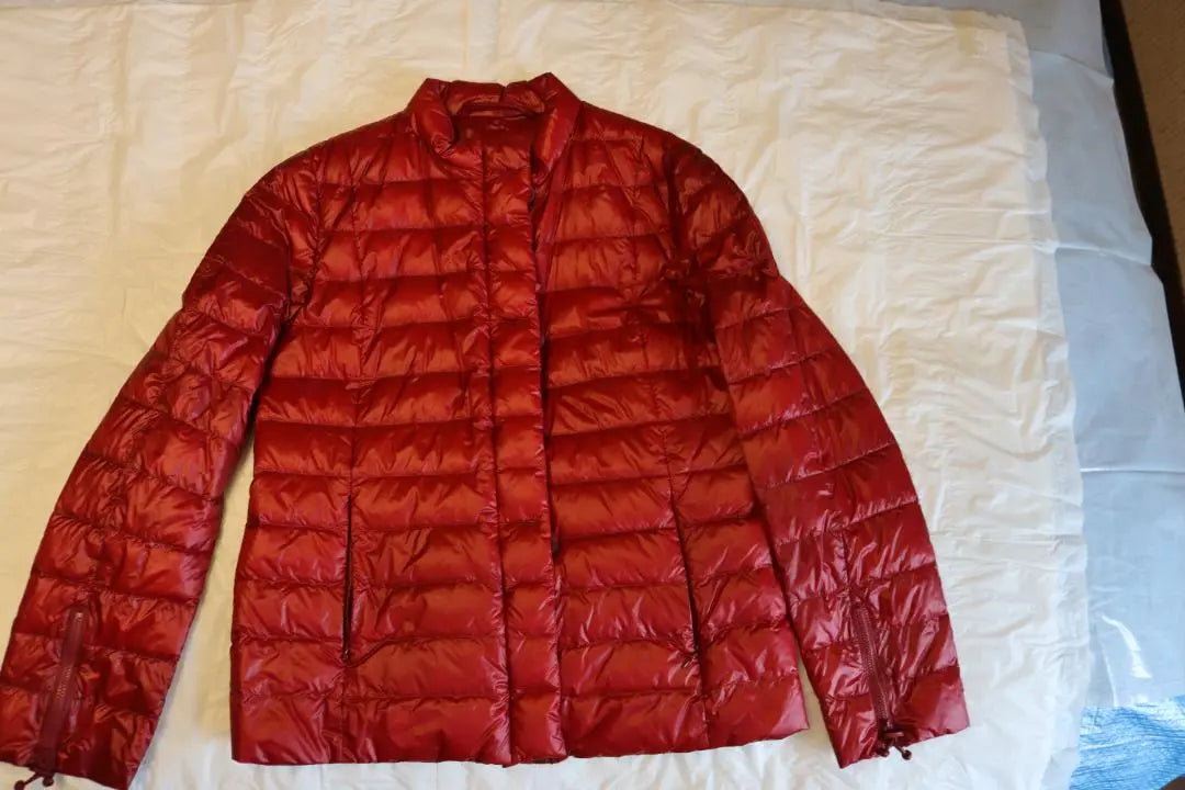 57 Issey Miyake HaaT Down Jacket Red 90% Down Feather 10