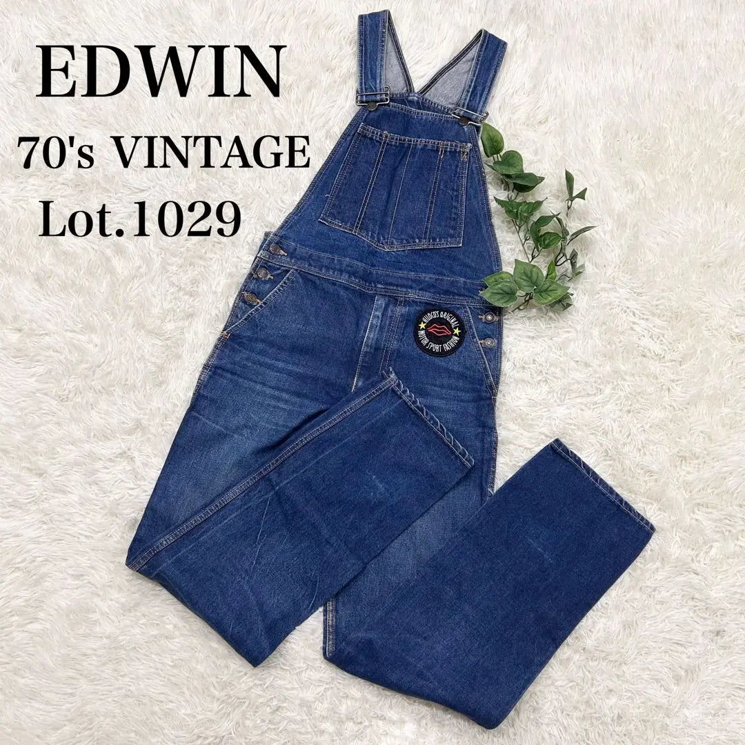 [Rare] Edwin * Overalls Overalls 60's Vintage 1029