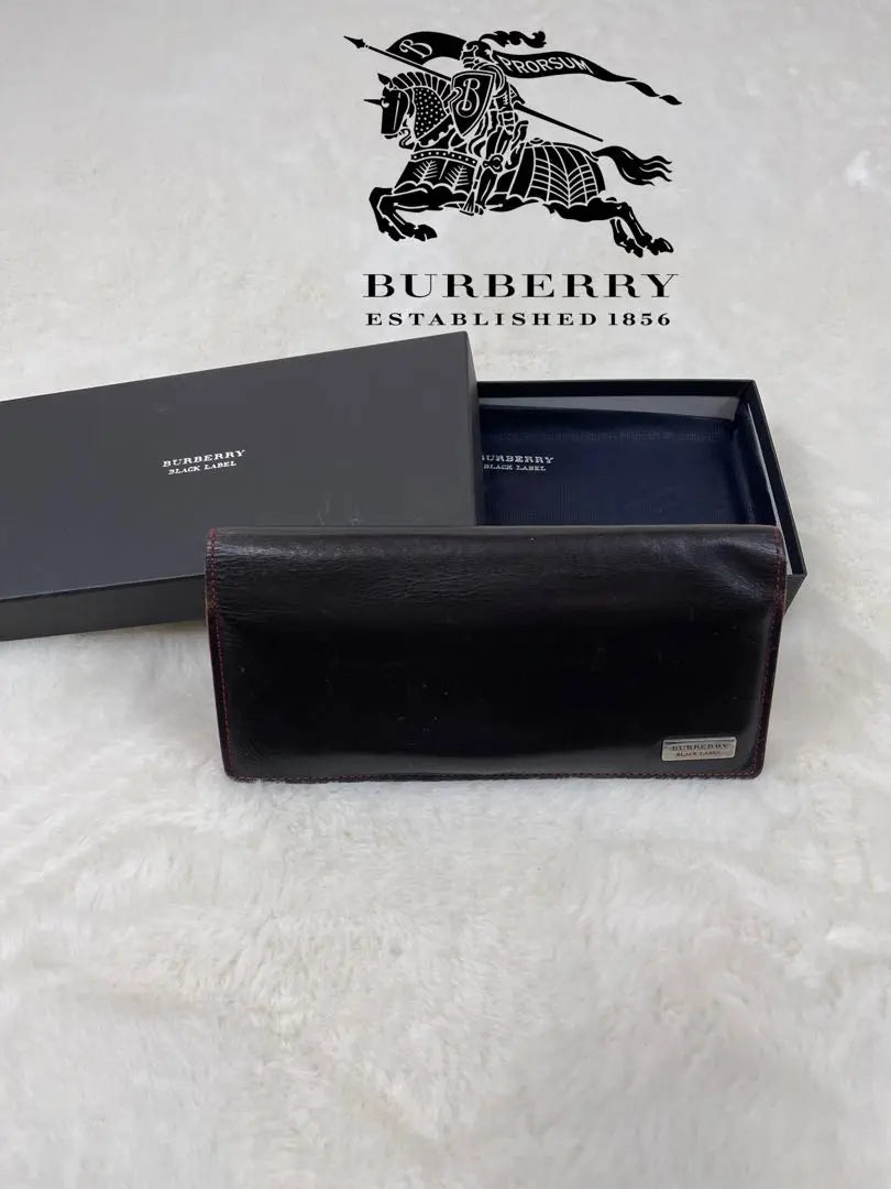 [Sign of use] BURBERRY long wallet with box | 【使用感あり】BURBERRY バーバリー　長財布　箱付き