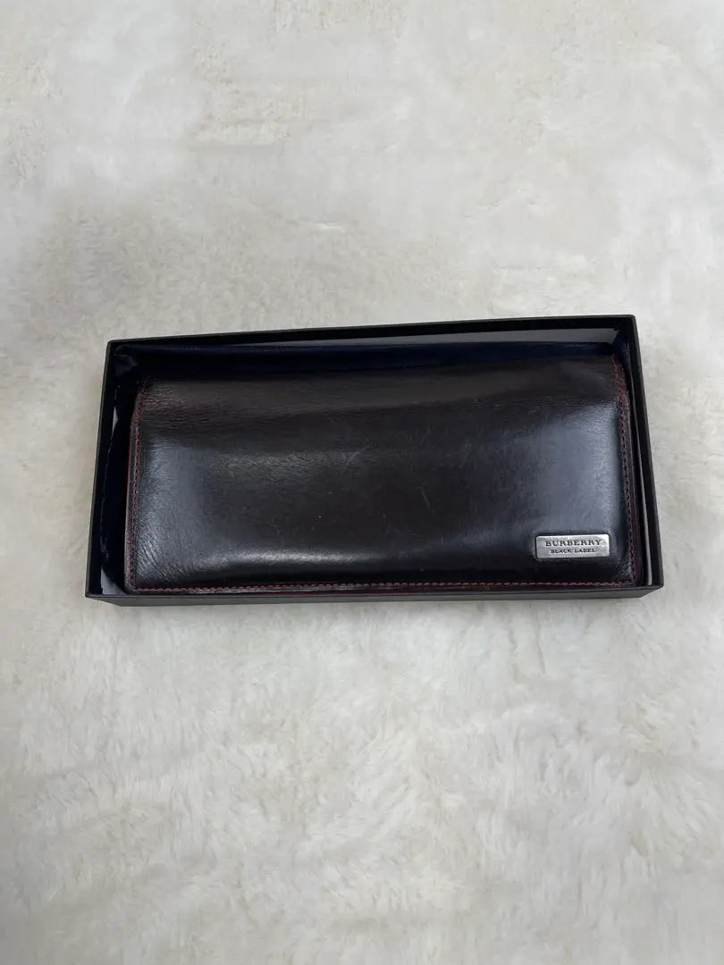 [Sign of use] BURBERRY long wallet with box | 【使用感あり】BURBERRY バーバリー　長財布　箱付き