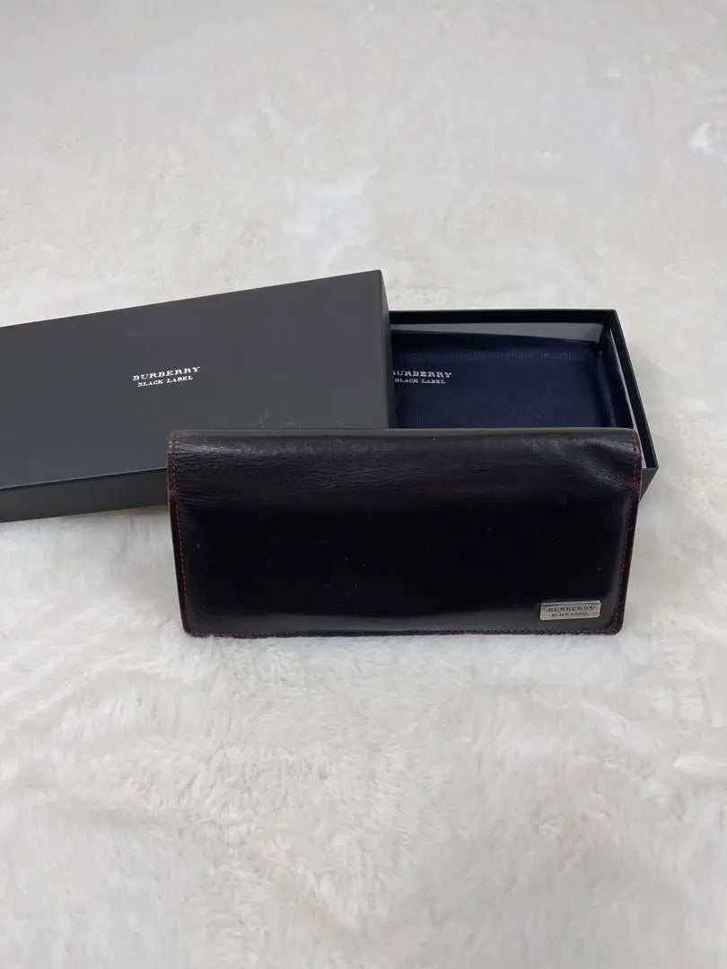 [Sign of use] BURBERRY long wallet with box | 【使用感あり】BURBERRY バーバリー　長財布　箱付き