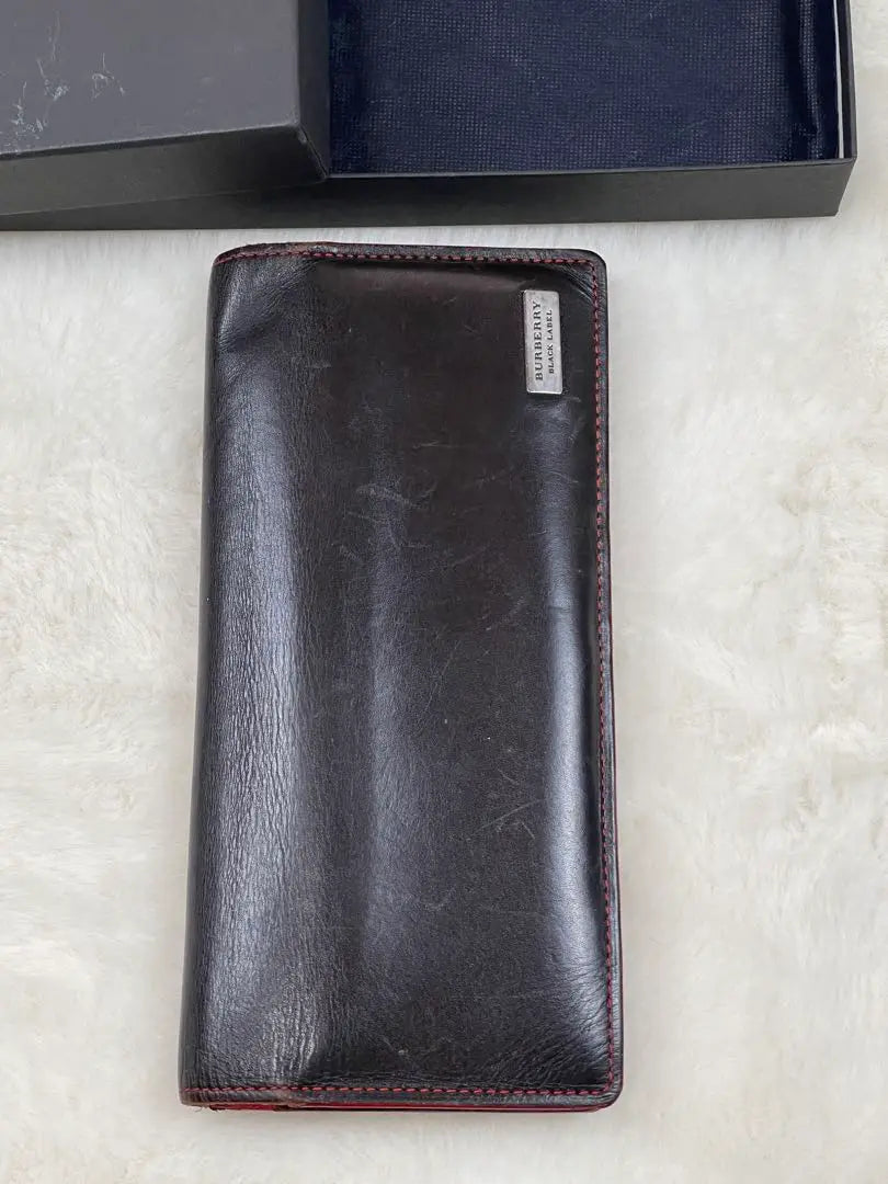 [Sign of use] BURBERRY long wallet with box | 【使用感あり】BURBERRY バーバリー　長財布　箱付き