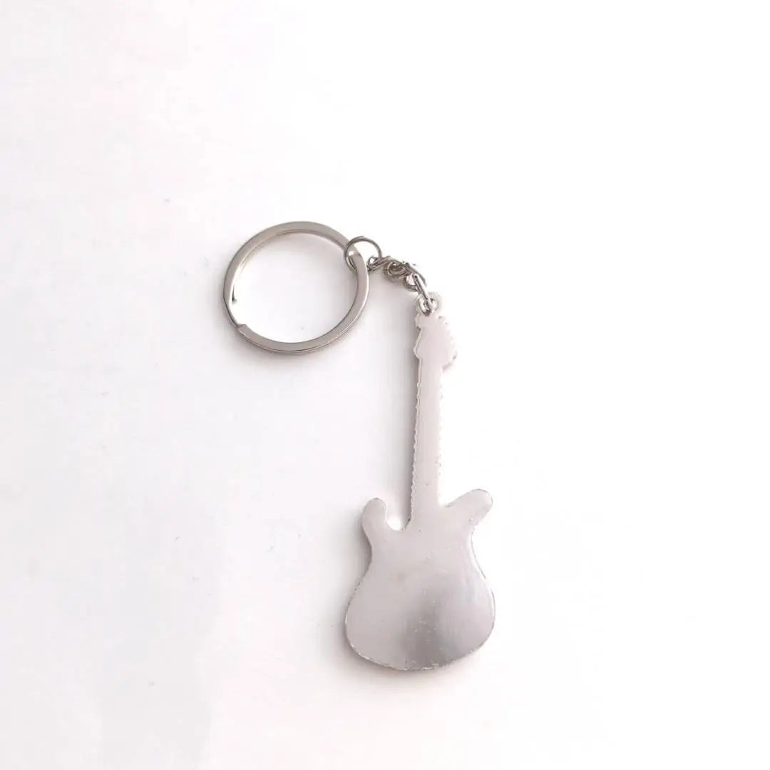 [Price reduction] New keychain, guitar, bag, red, key, key ring, ③