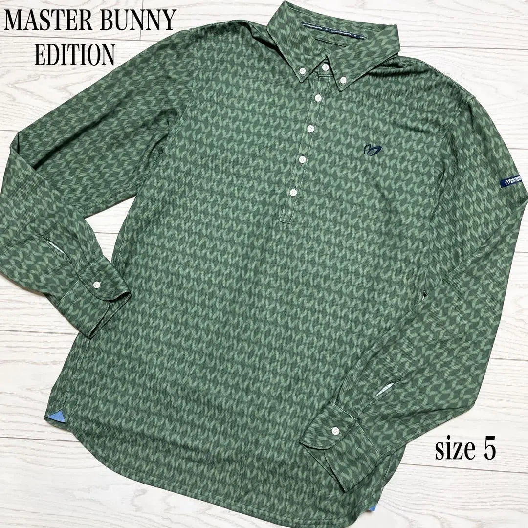 ☆ Master Bunny Edition Long Sleeve Polo Shirt Total Pattern 5