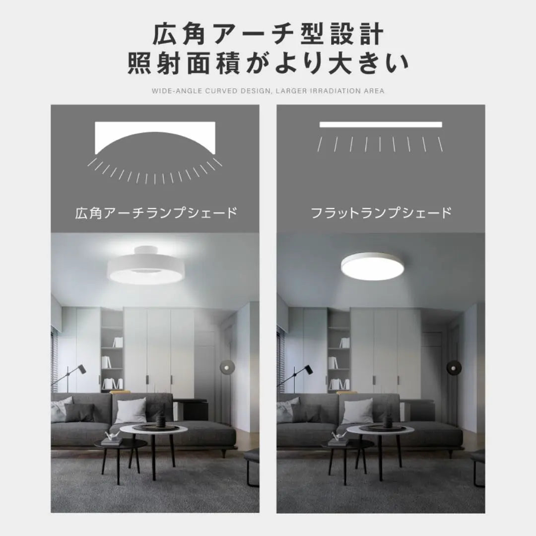 10 tatami mats LED ceiling light stylish electric remote control color adjustment light fixture