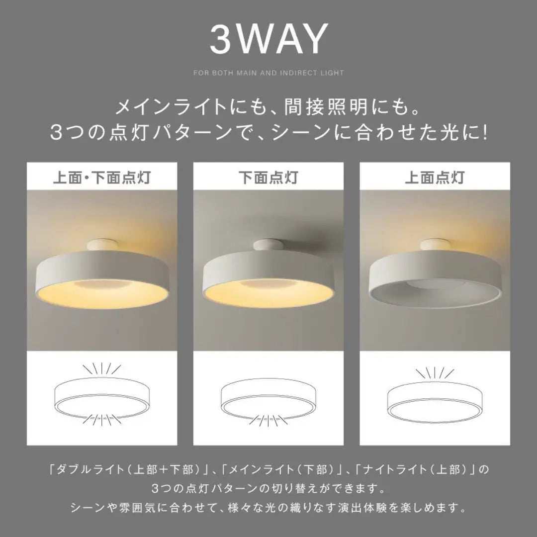 10 tatami mats LED ceiling light stylish electric remote control color adjustment light fixture