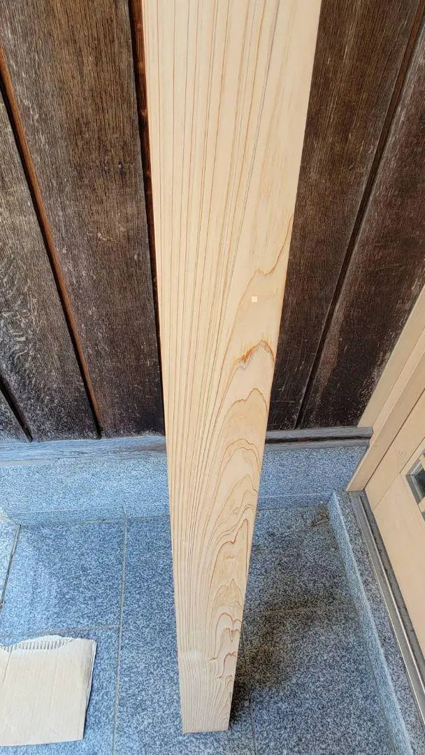 Fine wood, American hinoki, rice cypress, not available in Japan, hard to obtain, single piece