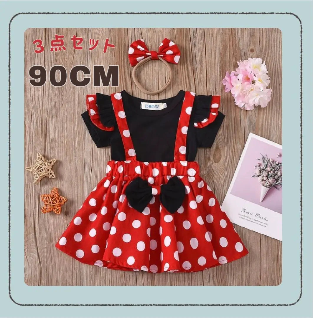 ✳︎Vestido Minnie 90cm✳︎