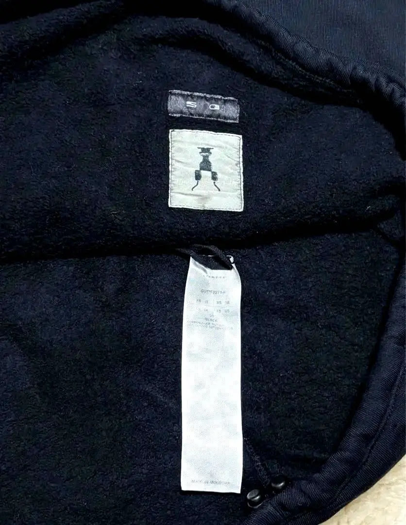 Sudadera con capucha negra de Rick Owens Dark Shadow de Rick Owens