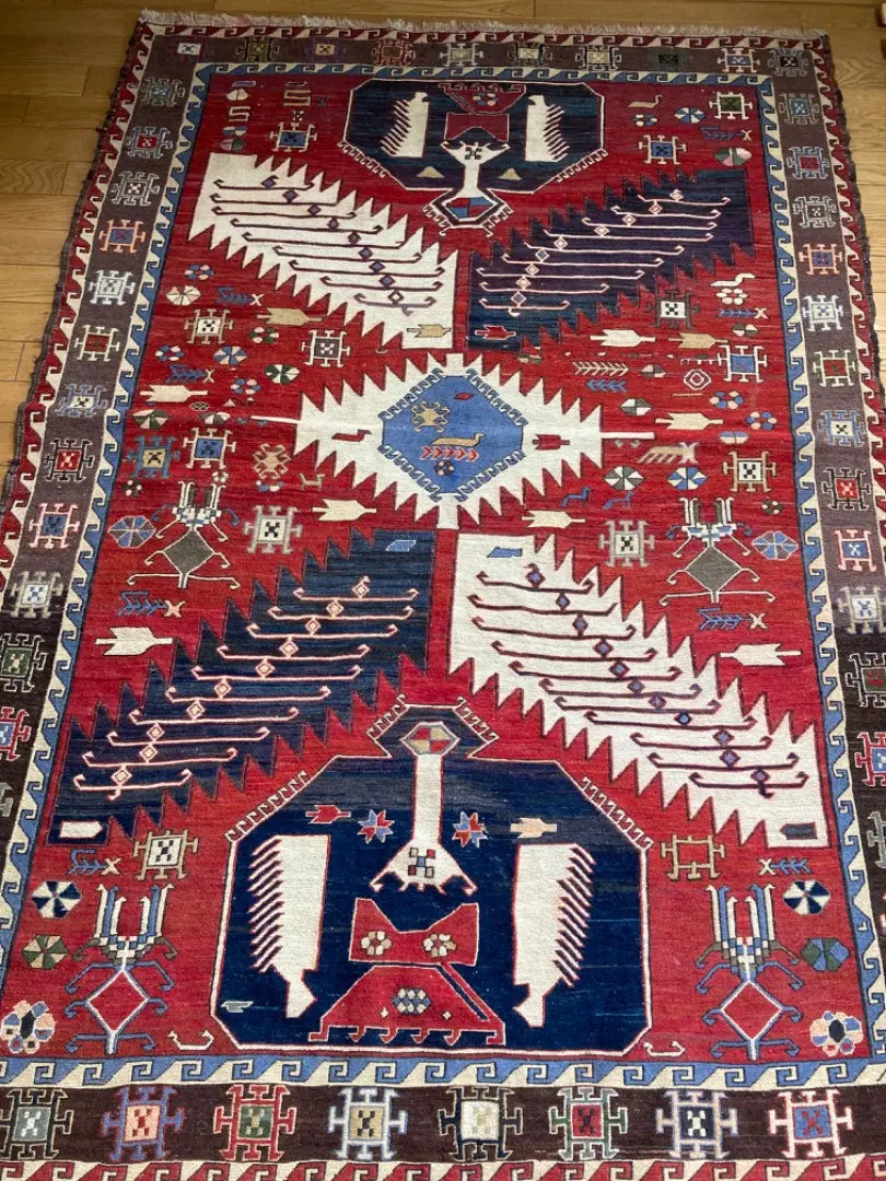 [Clearance Sale] Kilim 189cm×137cm No. 2216-139