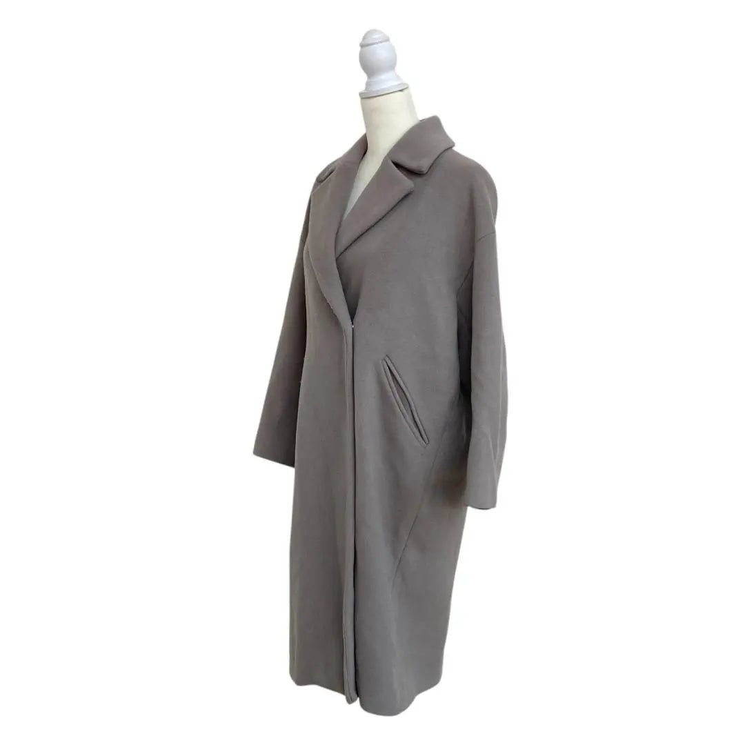 PASSIONE Greige Chester Coat M