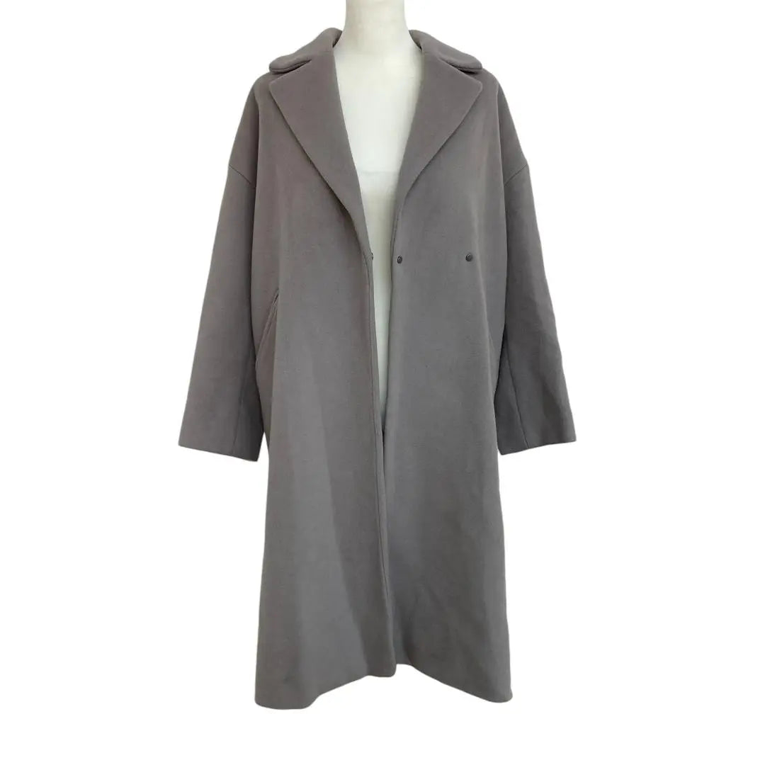 PASSIONE Greige Chester Coat M