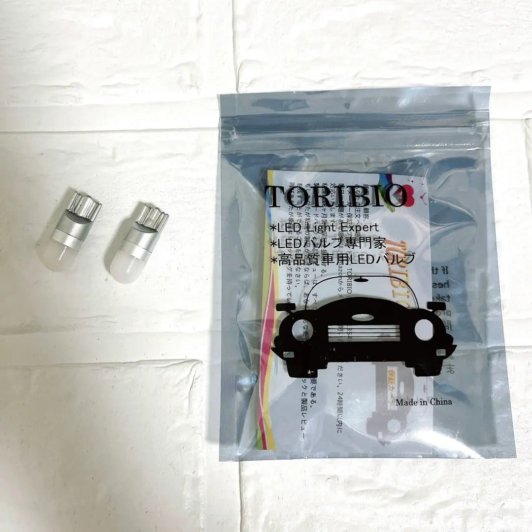 Lámpara de posición LED TORIBIO T10 de 2 V para coches de 12 V