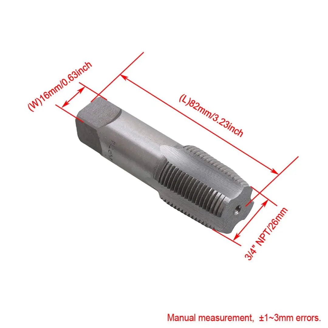 LOGYUES NPT 3/4 "Grifo de tubo roscado cortado