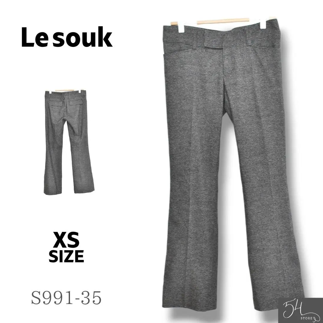 ★Good condition★ Le souk pants, slacks, wool pants, 3% cashmere, XS