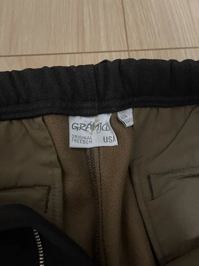 Gramicci Brown Pants Waist Adjustable