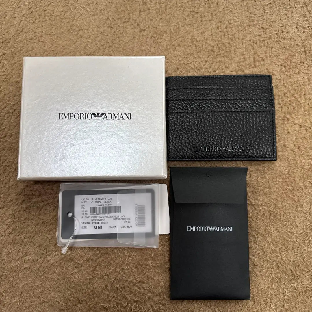 [New] EMPORIO ARMANI Card Case