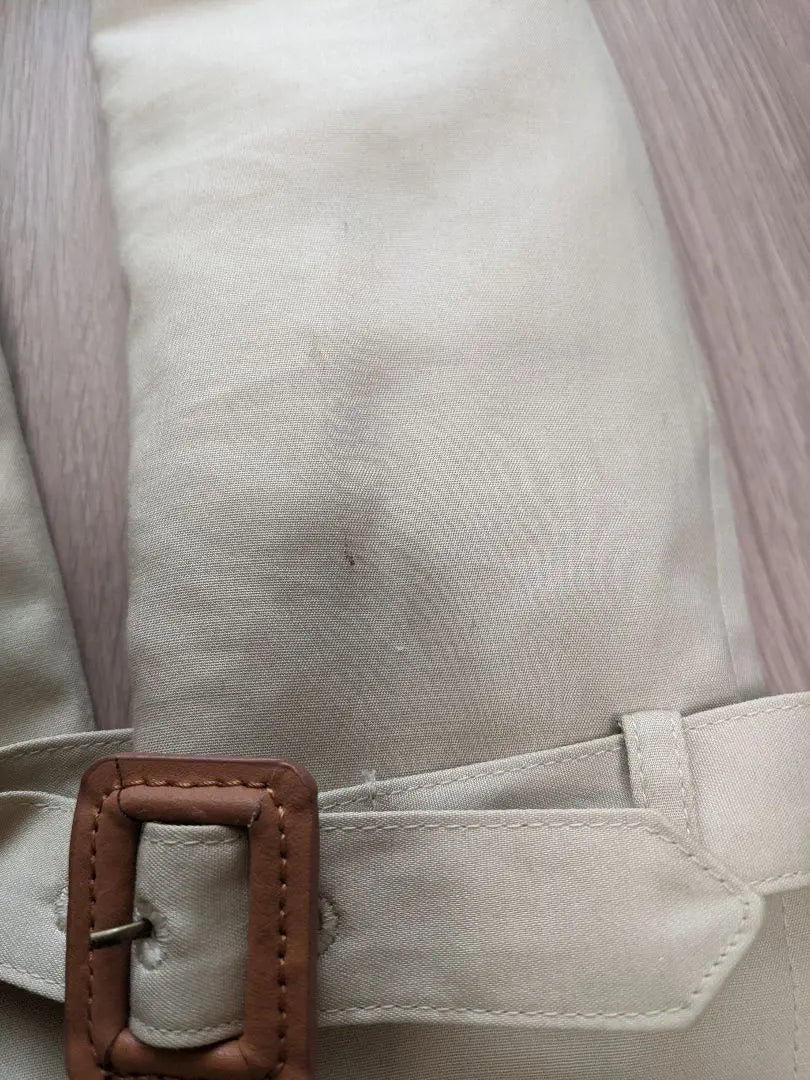 Gabardina de mujer beige