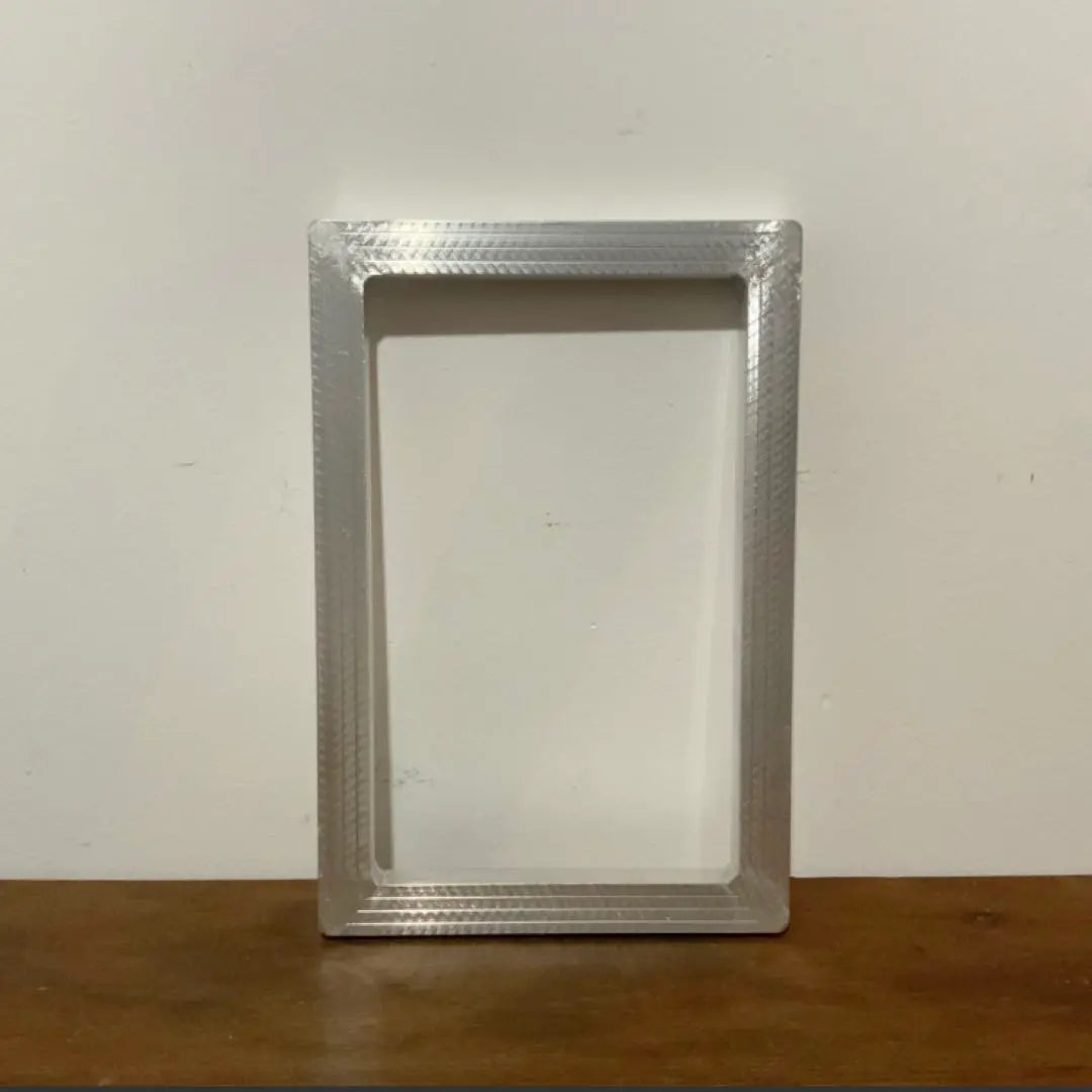 ◆ Unused ◆ Silk screen aluminum frame / aluminum frame [30 × 20㎝] 10 pieces