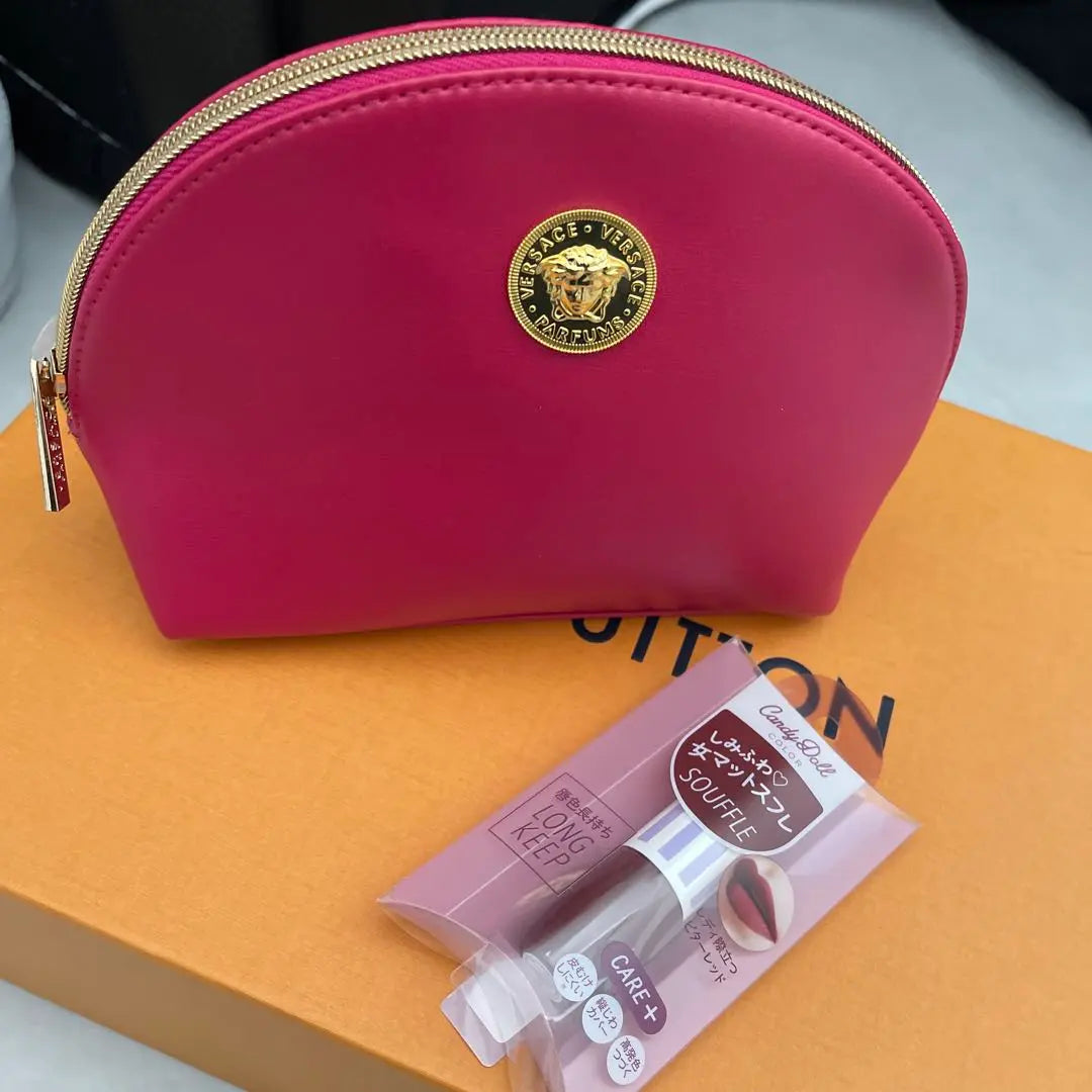 Versace Amenities Versace Pouch Turkish Airlines Amenities Pink