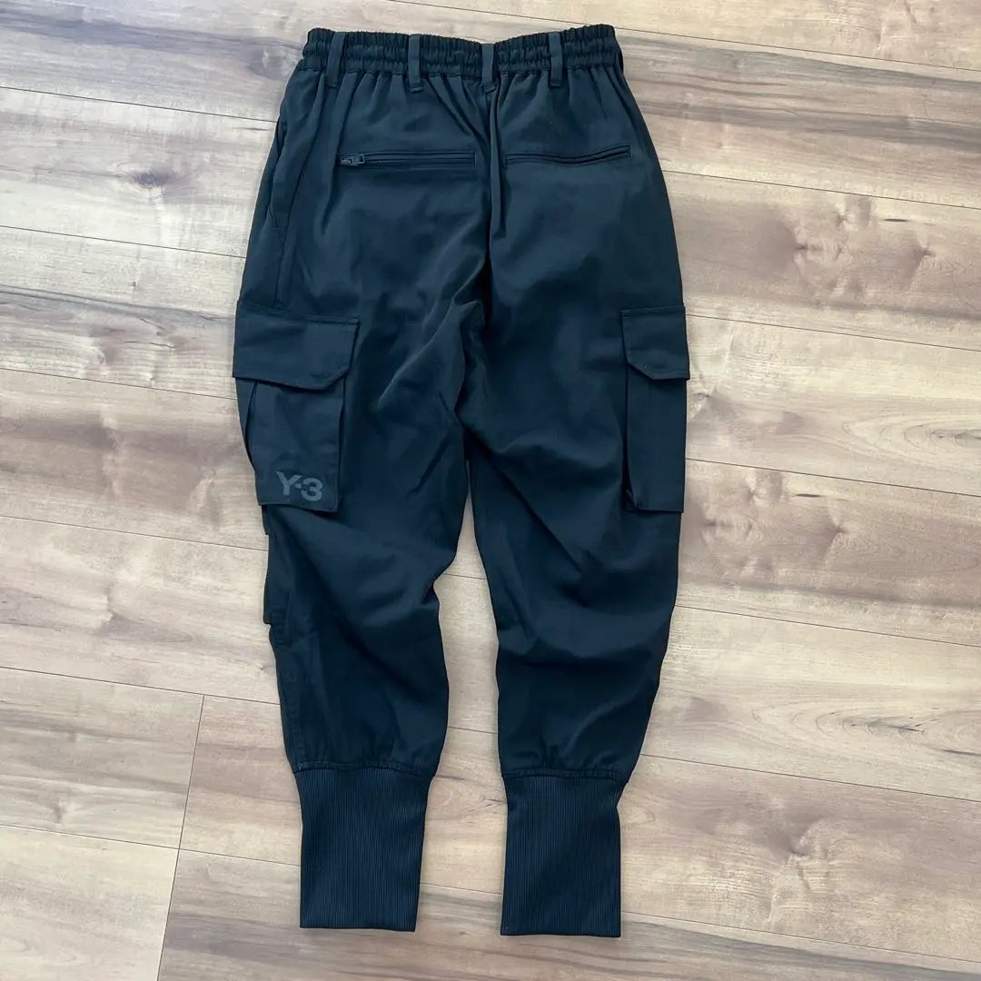 Super beautiful goods Y-3 wool satin car goopants | 超美品　Y-3 ウールサテンカーゴパンツ