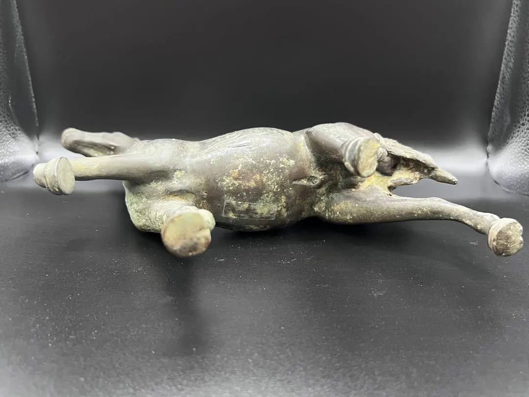 Bronze horse sculpture approximately 25cm