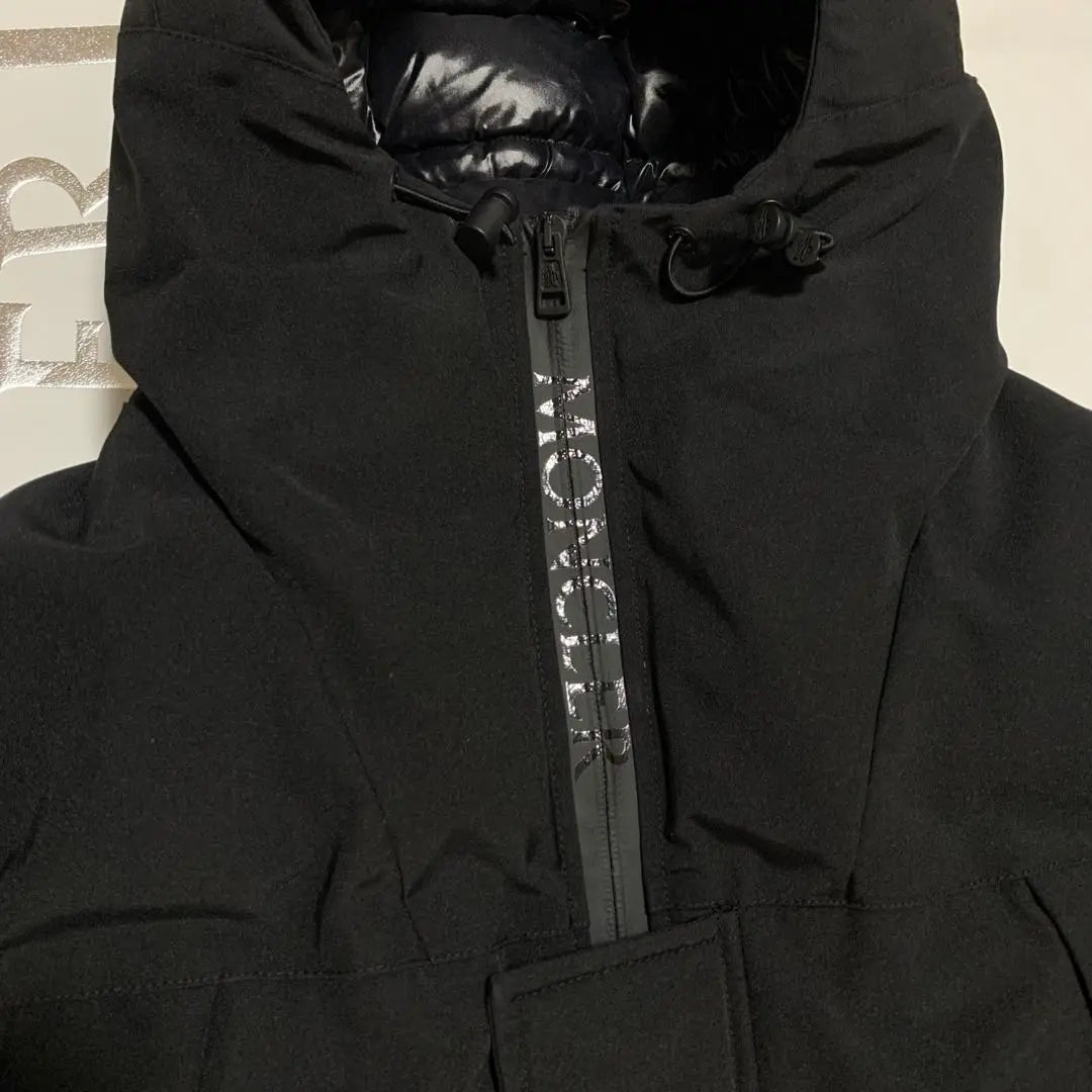 Moncler FORSTER Long Down Black Black Size 2