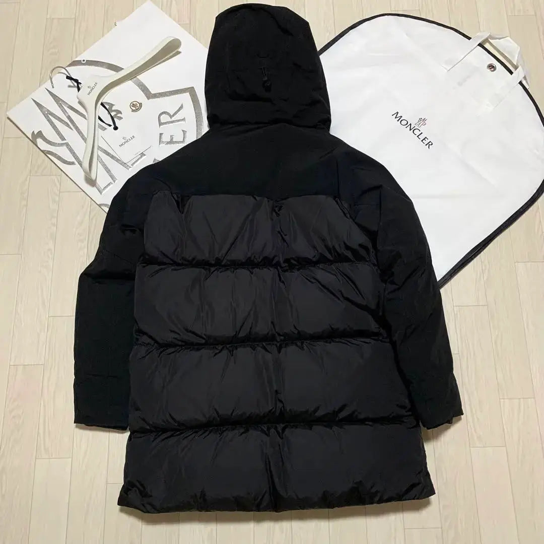 Moncler FORSTER Long Down Black Black Size 2