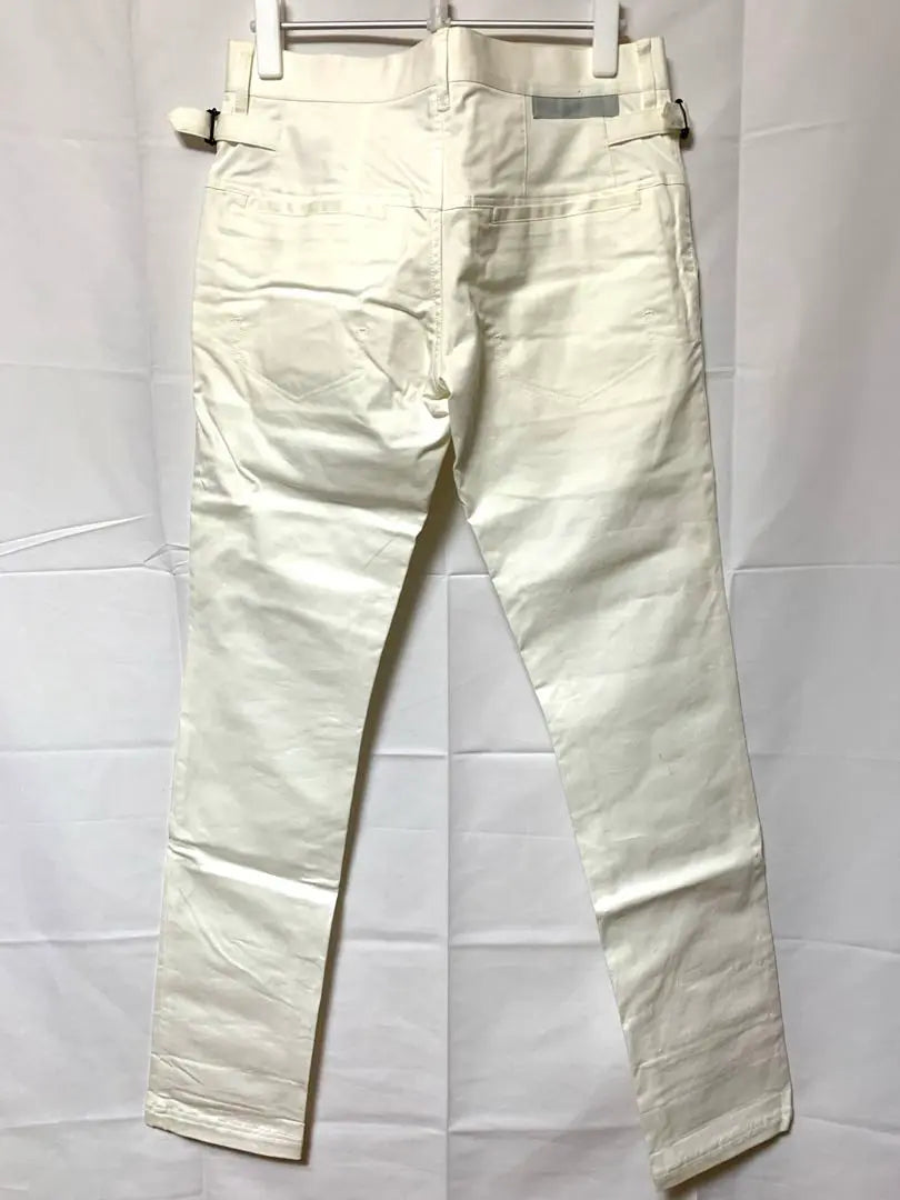 [Size S] Morgan Homme Men's Pants White Trousers