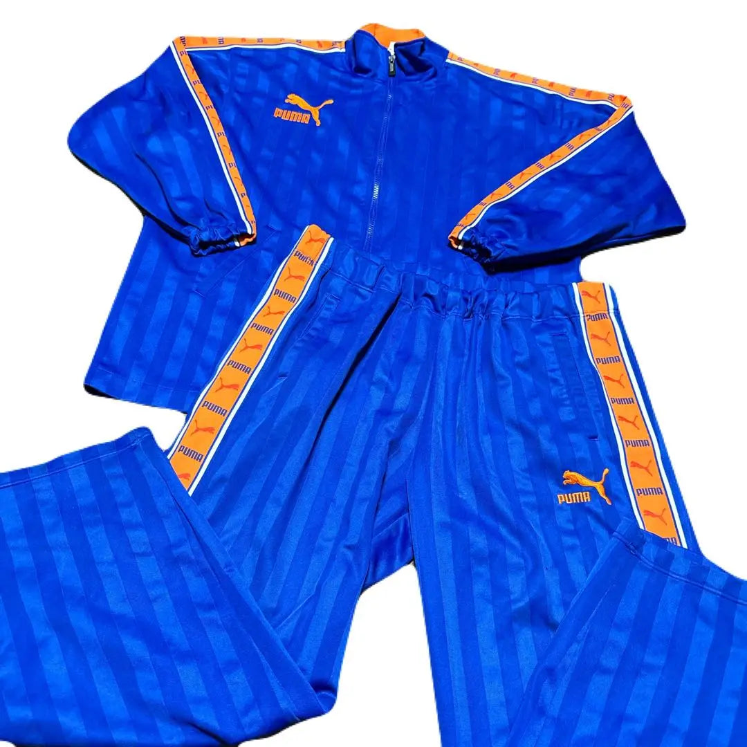 PUMA Jacket Jersey Setup Blue Orange