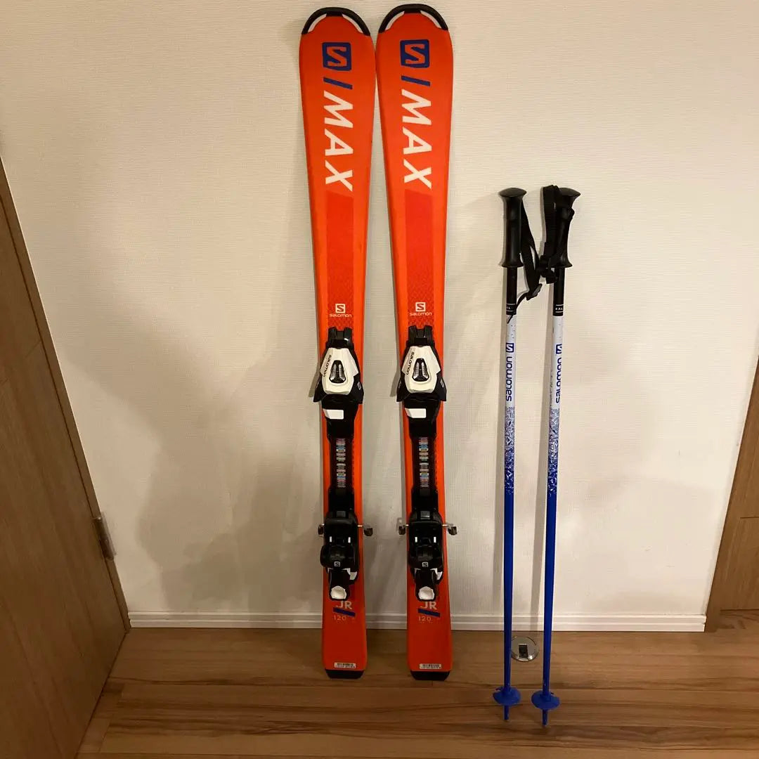 Salomon S/MAX JR 120 Junior Ski Set