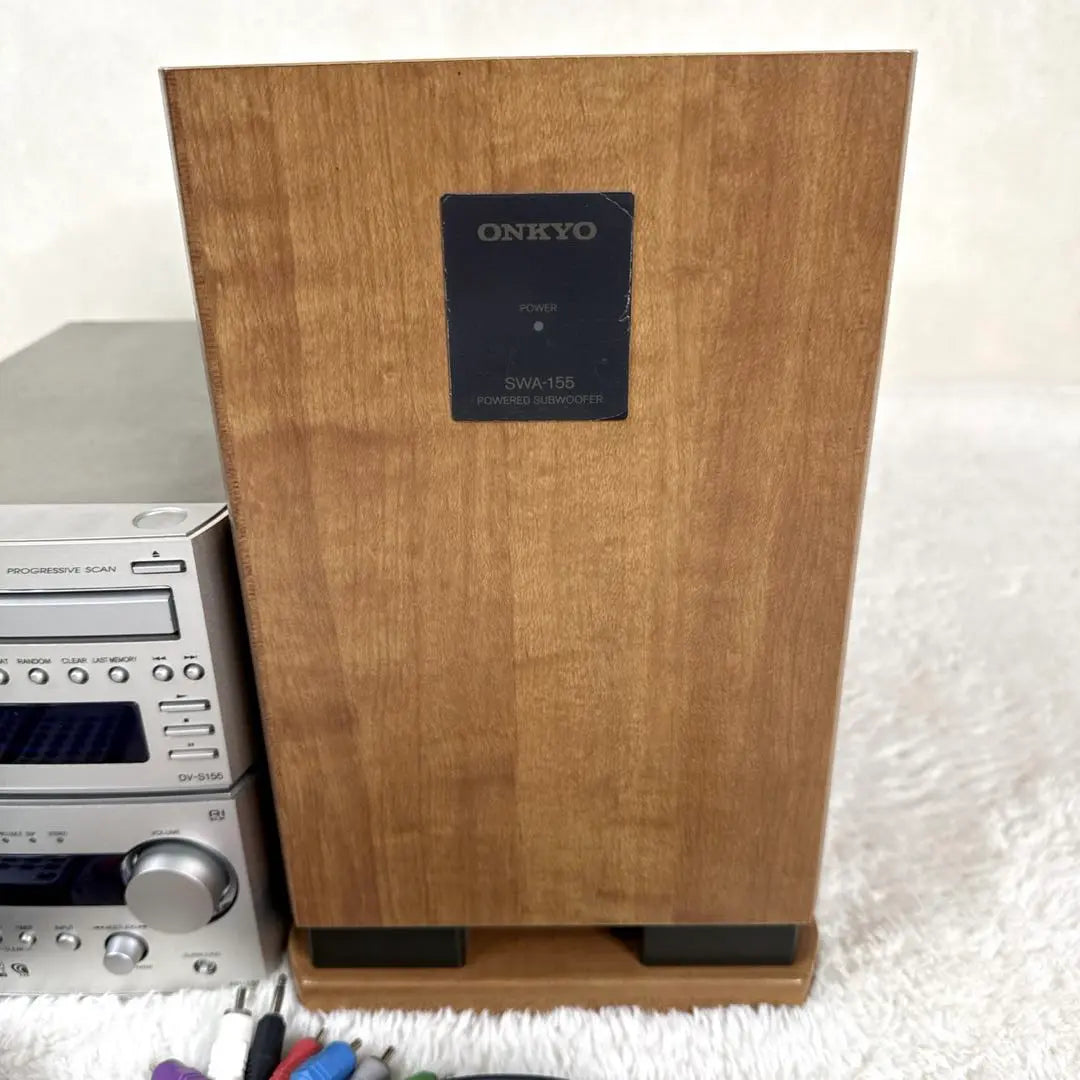 ☆Buen trabajo ONKYO SWA-155 con sistema de cine en casa DV-S155