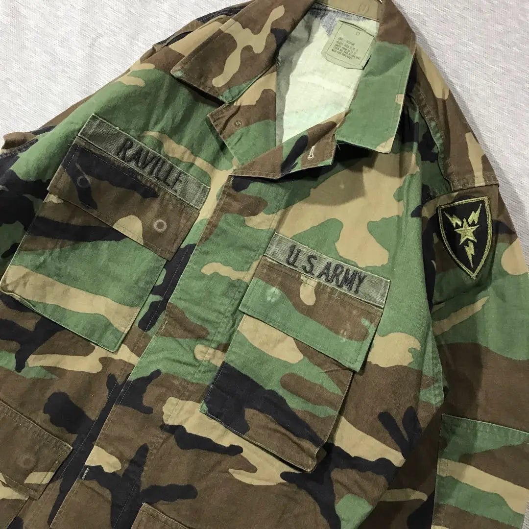 [RAVILLF] U.S.ARMY Military Jacket Combat Jacket