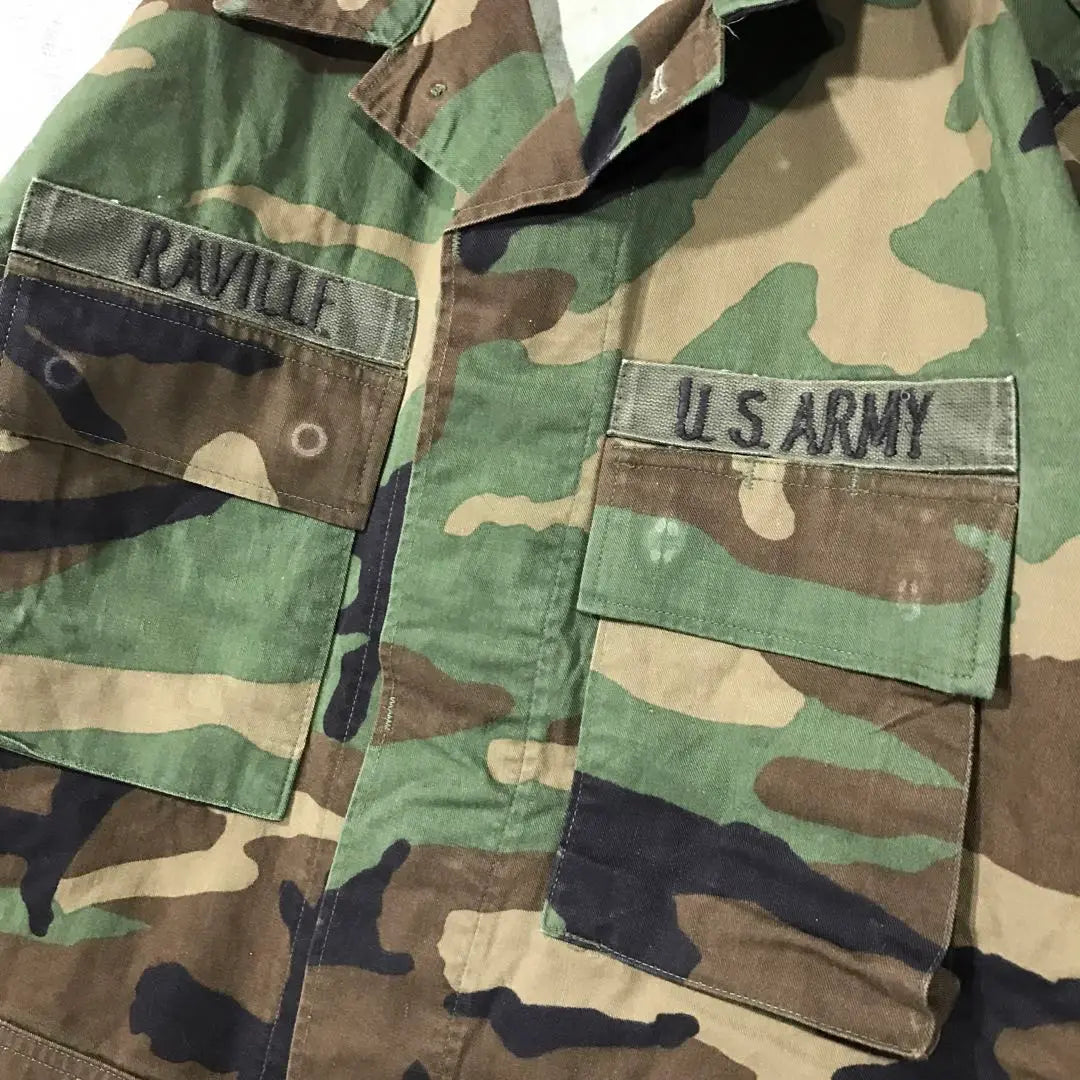 [RAVILLF] U.S.ARMY Military Jacket Combat Jacket