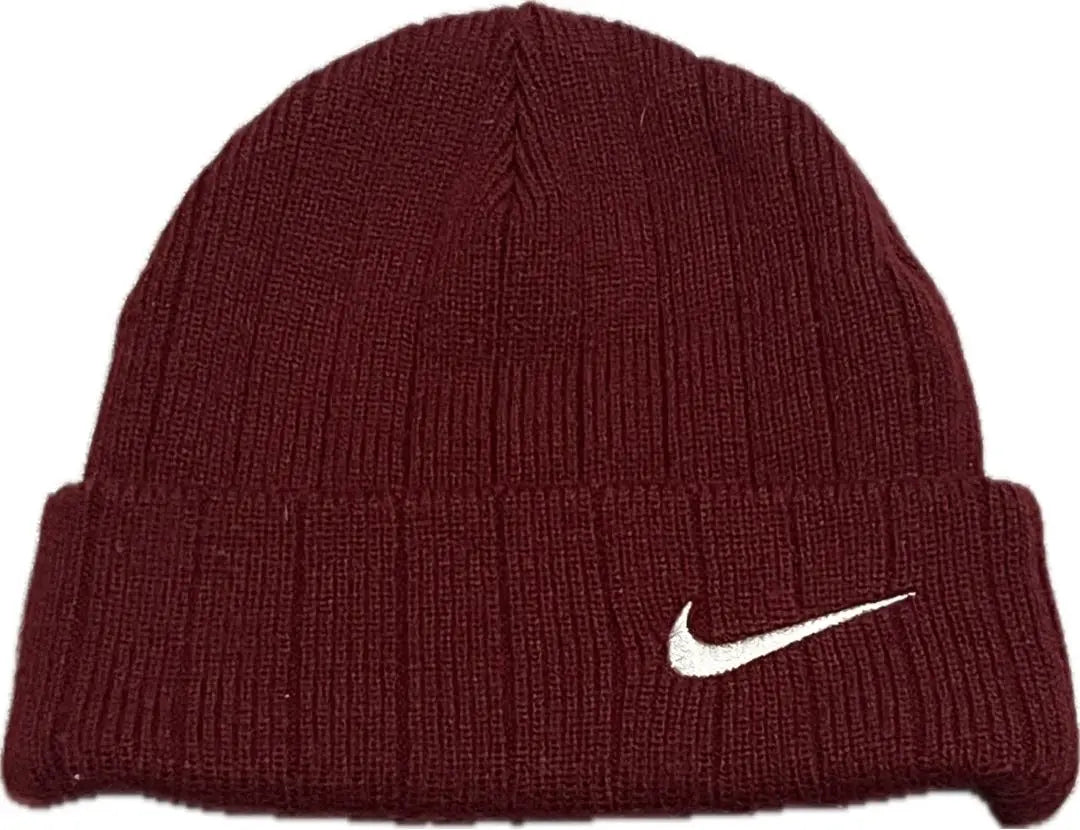 NIKE Nike Burgundy Knit Hat Beanie 00s | Nike ナイキ　バーガンディ ニット帽　ビーニー　00s