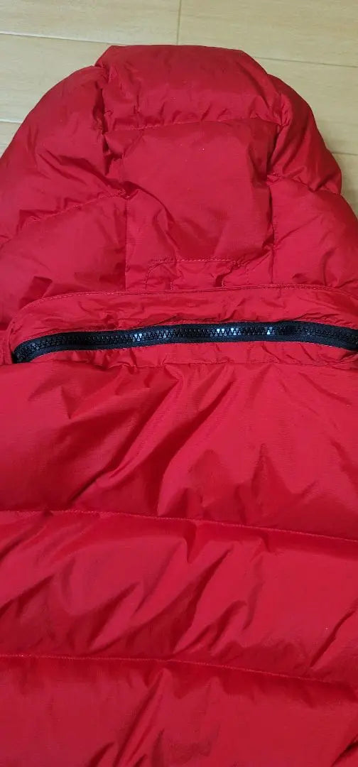 Polo by Ralph Lauren Hooded Down Vest M Red