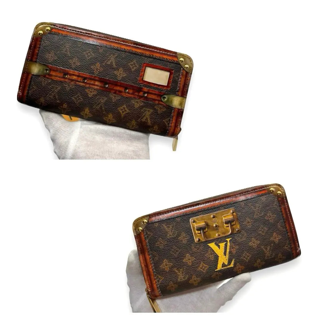 Limited use Louis Vuitton Trunk Time Zippy Wallet Bi2