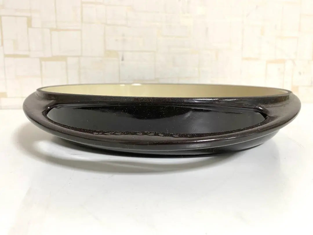 Le Creuset Plate Tatin 28cm Chocolate