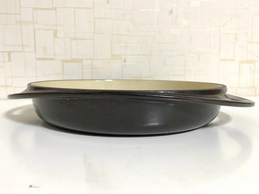 Le Creuset Plate Tatin 28cm Chocolate