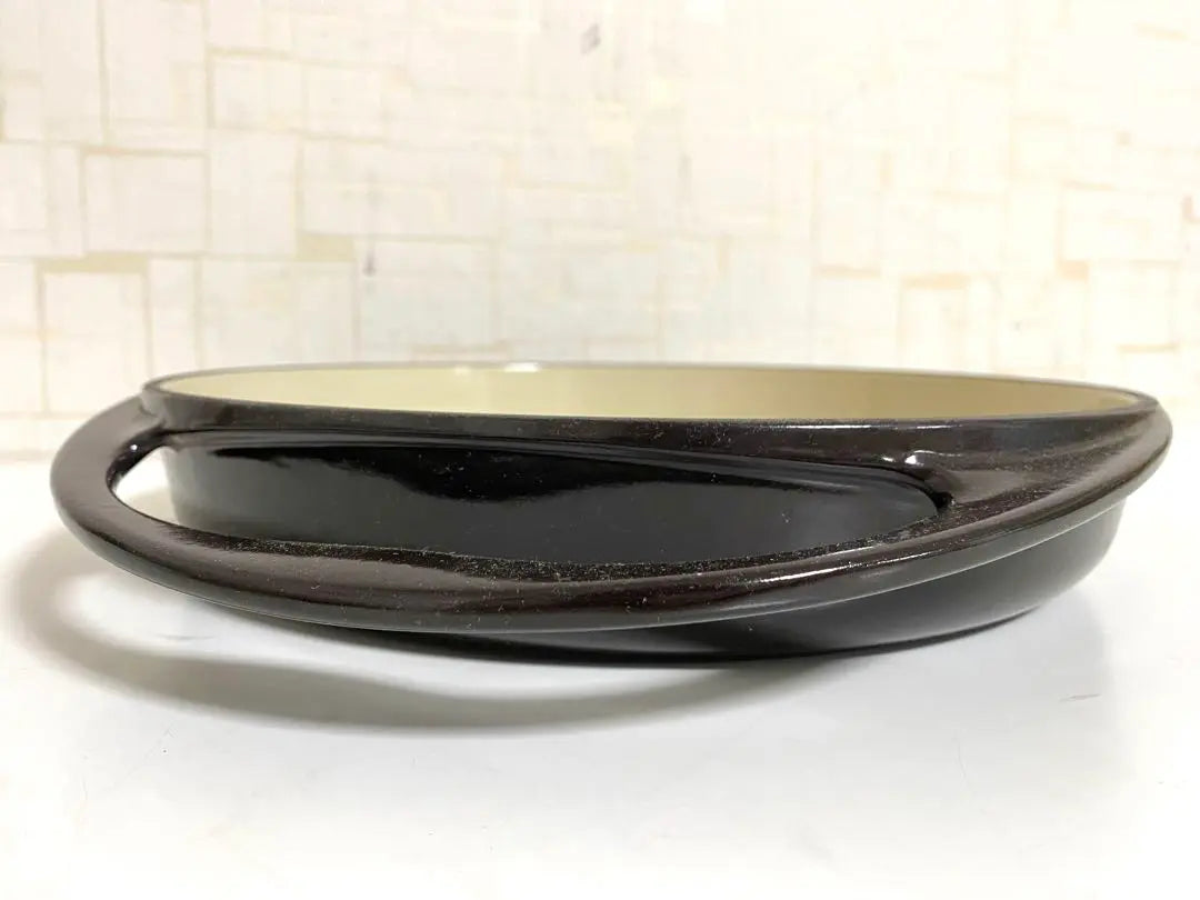 Le Creuset Plate Tatin 28cm Chocolate