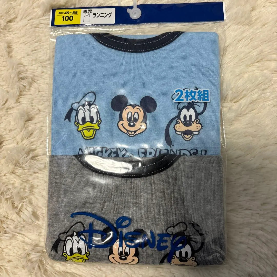 Mickey and Friends 2-piece underwear 100cm