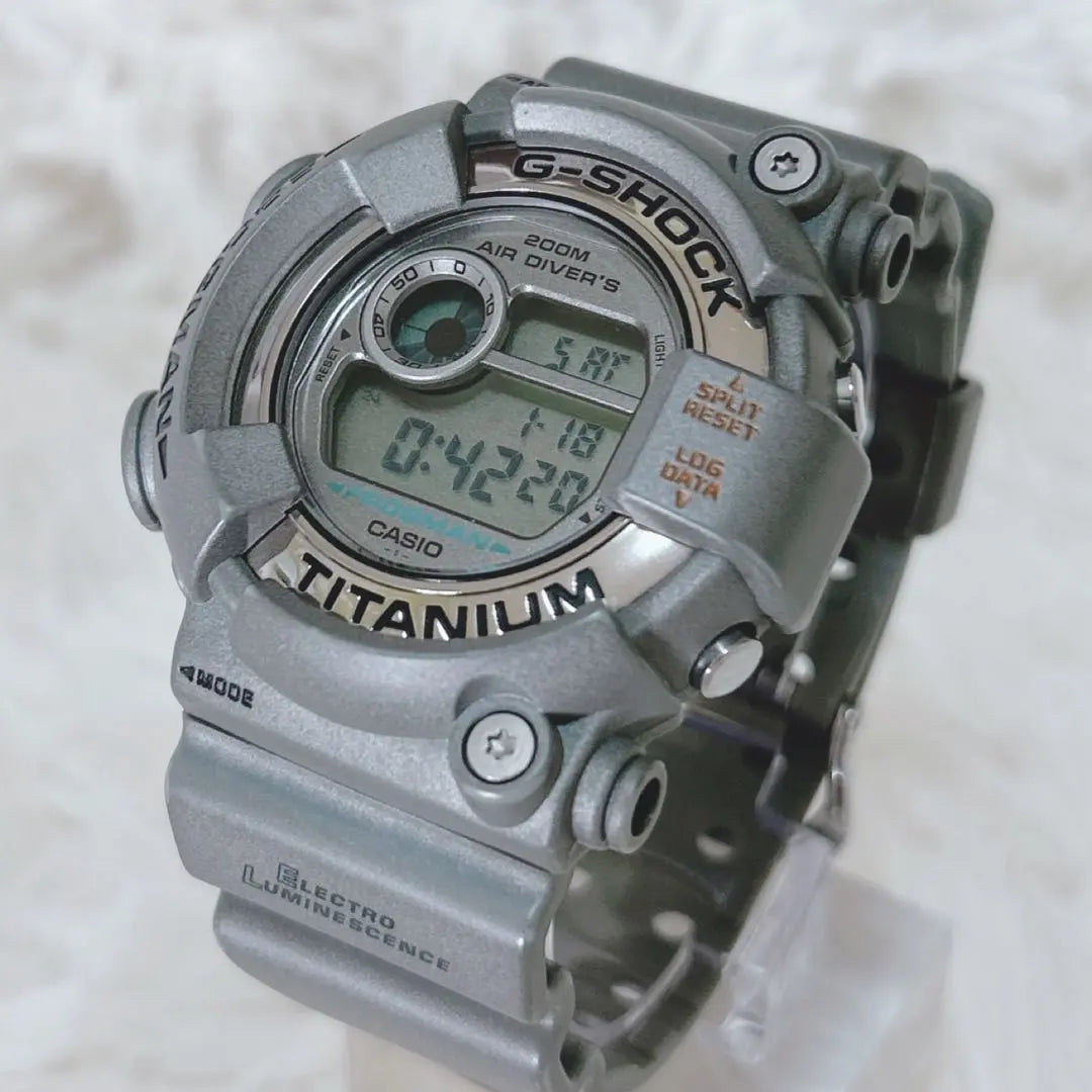 Reloj Casio G-SHOCK Frogman plateado DW-8201GF-8JF