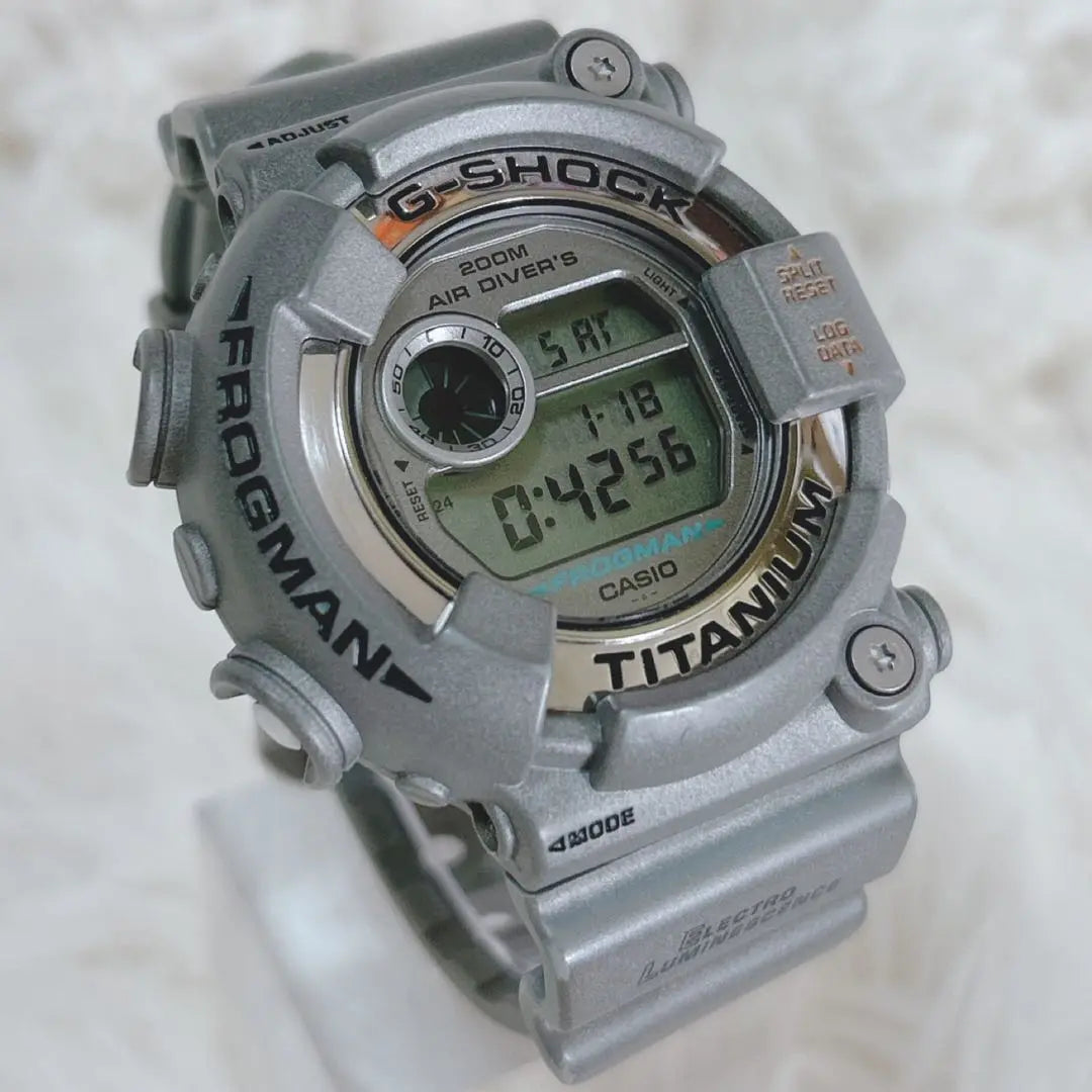 Reloj Casio G-SHOCK Frogman plateado DW-8201GF-8JF