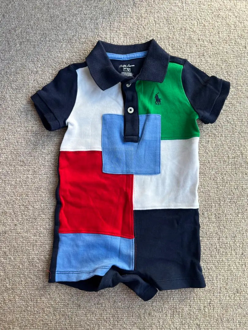 Ralph Lauren POLO RALPH LAUREN 2-piece romper 70cm