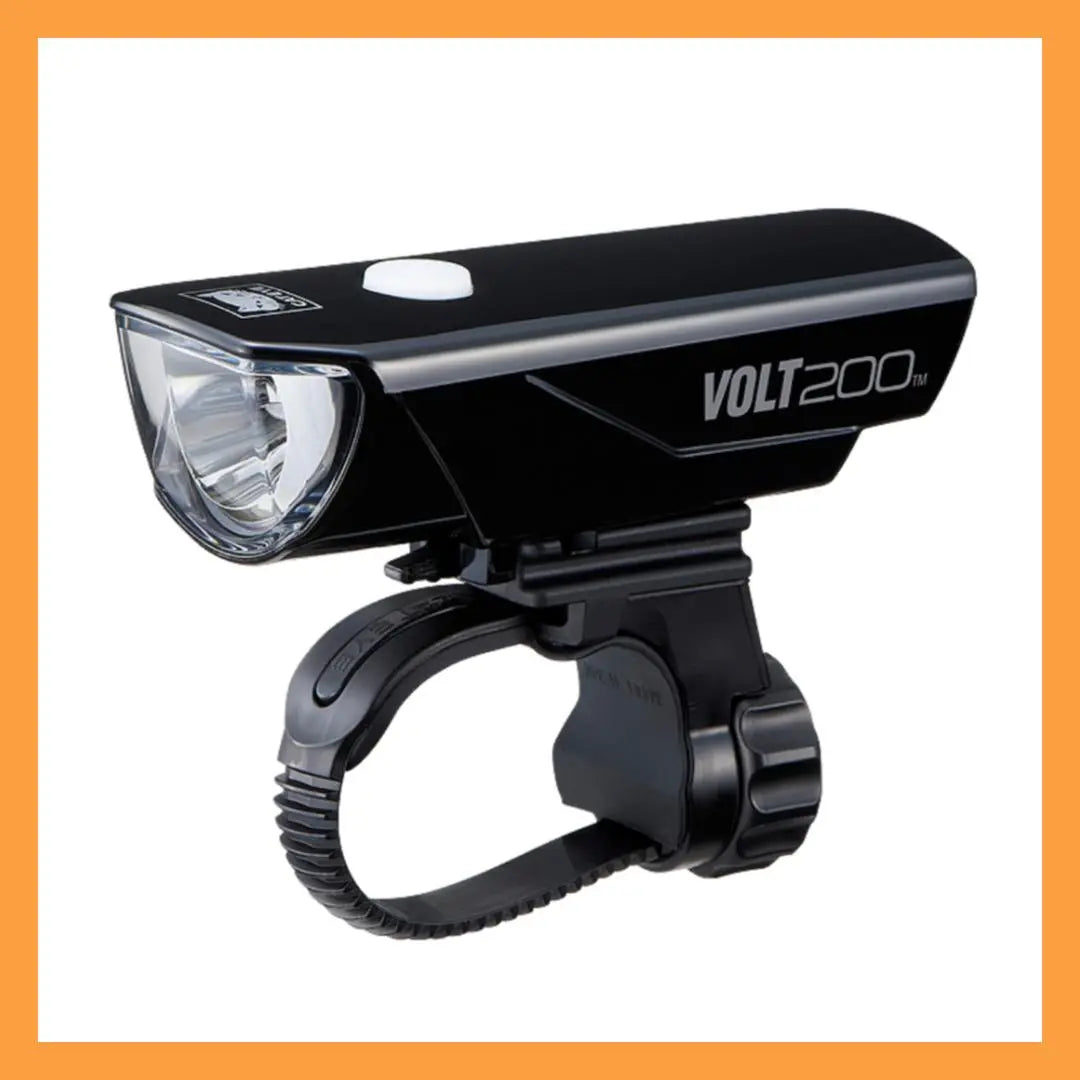 CATEYE VOLT200 Black Bicycle Light Cat Eye LED Light