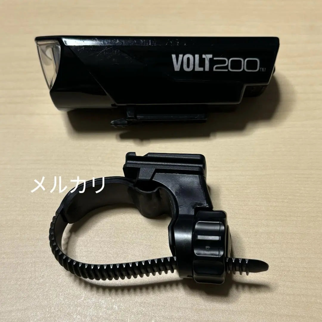 CATEYE VOLT200 Black Bicycle Light Cat Eye LED Light