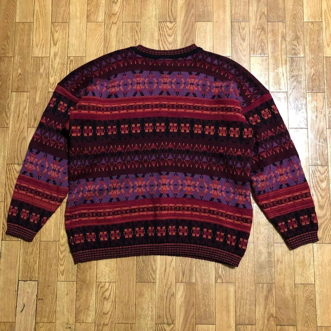 80s Scotland BILL BABER Handmade Wool Sweater