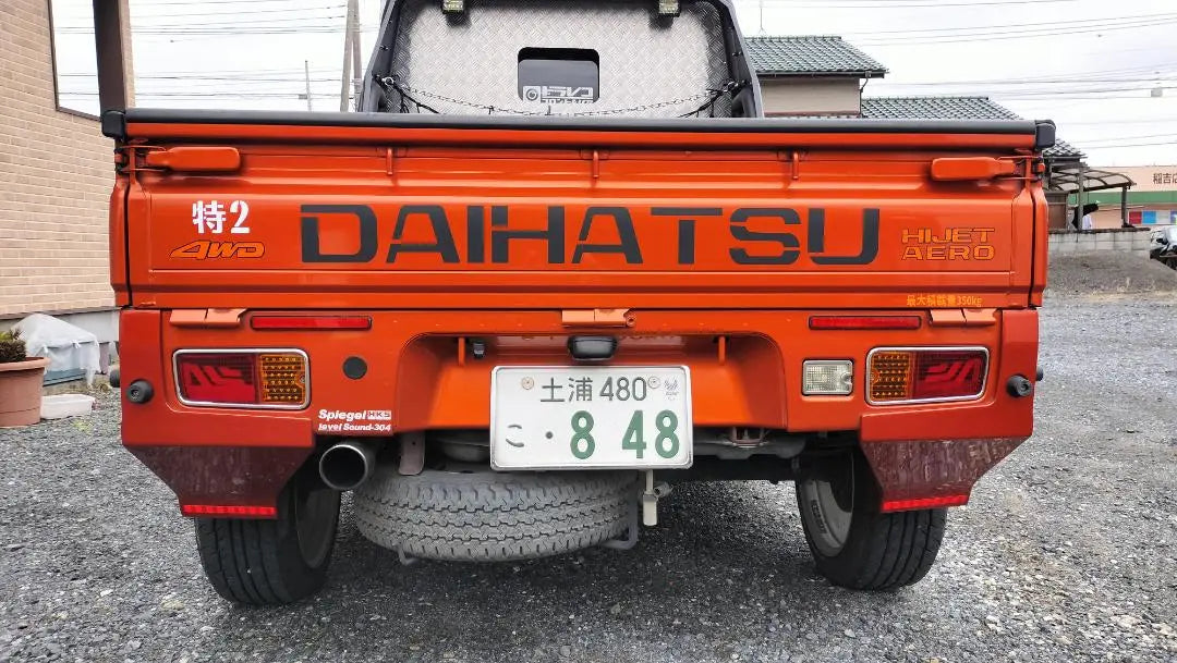 w90cm DAIHATSU sticker hijet truck jumbo s500p