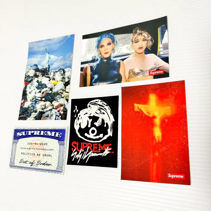 ★ Limited exhibition ★ Supreme Supreme Sticker Seal Bulk Sales Set