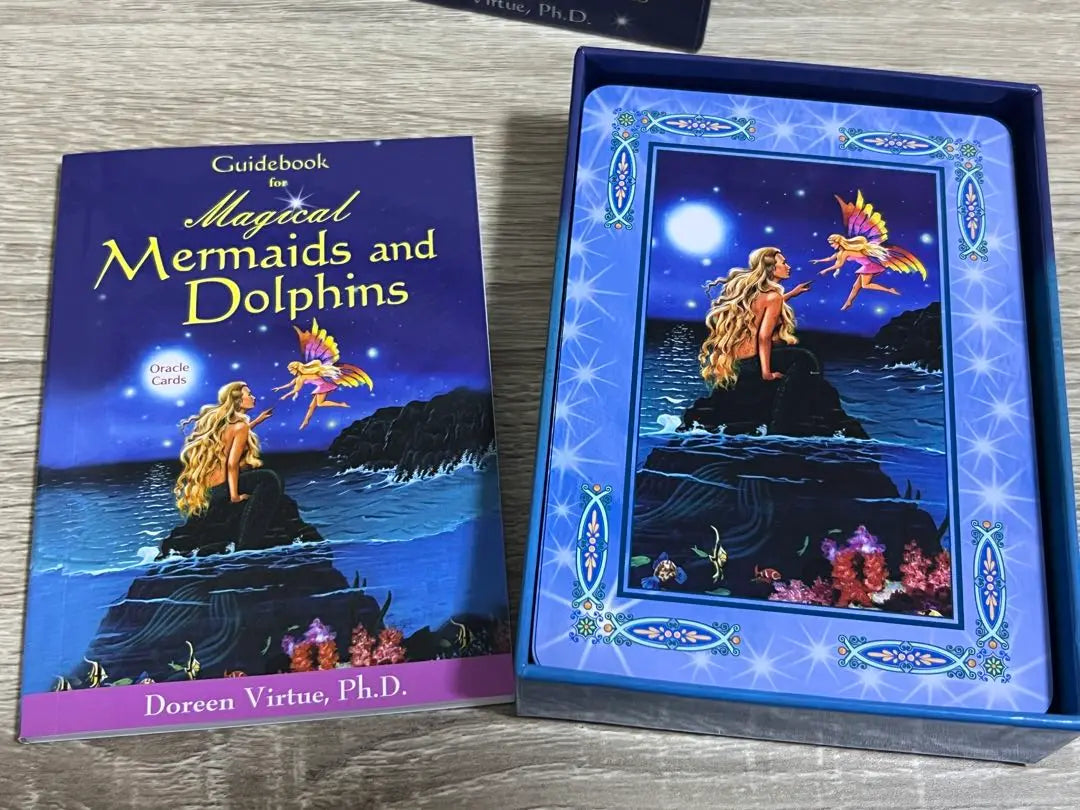 Magical Mermaids and Dolphins Oracle Card